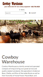 Mobile Screenshot of cowboywarehouse.com
